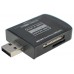 Alles in één USB 2.0-geheugenkaartlezer adapter voor Micro SD MMC SDHC TF TF M2 