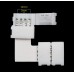 Conectores de Clip LED Forma-L 10mm 4Pin 5050/5630 RGB para Tiras LED
