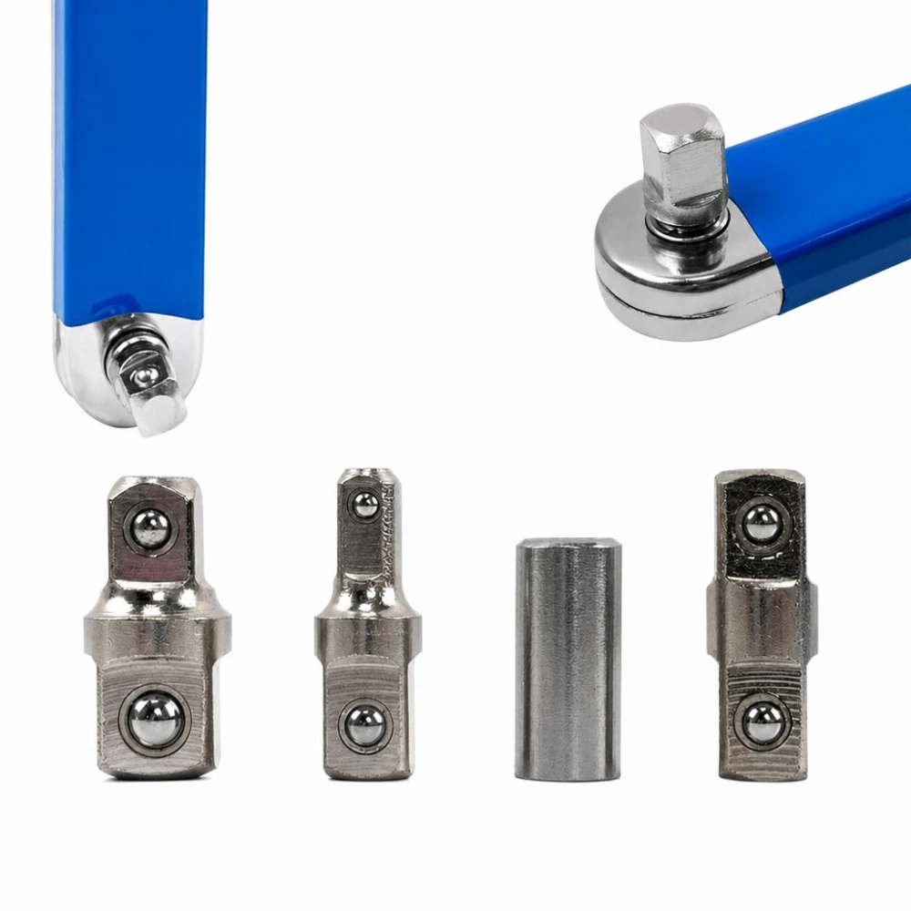 Llave Estrella Acodada Extralarga 390mm Doble Boca Profesional Acero Cr-V