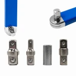 Llave Estrella Acodada Extralarga 390mm Doble Boca Profesional Acero Cr-V