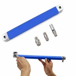 Llave Estrella Acodada Extralarga 390mm Doble Boca Profesional Acero Cr-V