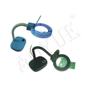 Lupa sobremesa con iluminación 929 para trabajos electrónicos con aumento 5x