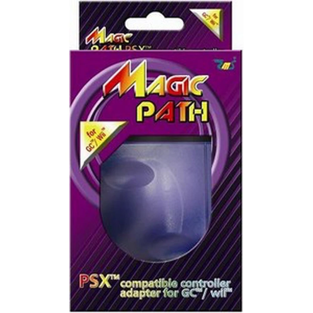 Magic Path Adaptador mando PS2 a Wii y GameCube con auto disparo y vibración