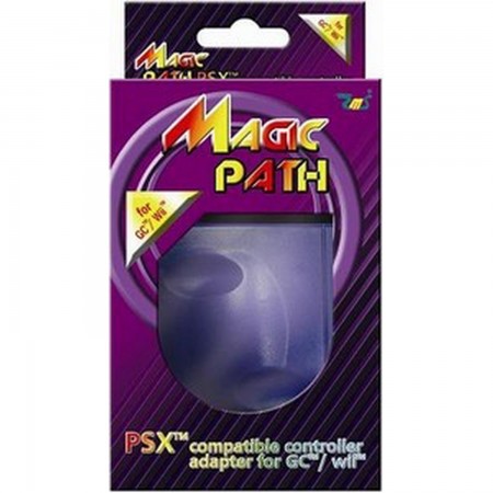 Magic Path PS2/PSX-controlleradapter voor GC/Wii Wii CONTROLLERS  7.00 euro - satkit