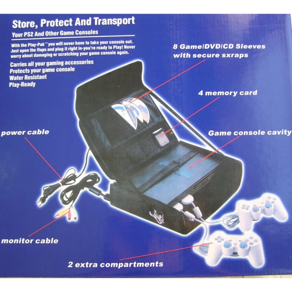 Maleta de transporte para Playstation 2 - Lleva tu consola con seguridad