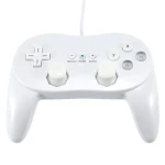 Mando Clásico Pro Wii Blanco Compatible para Nintendo Wii