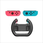 Vista lateral del volante Dobe Twin Pack para Nintendo Switch