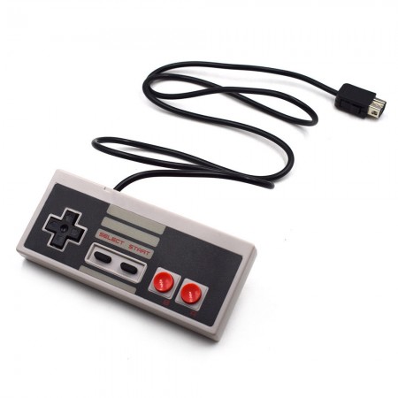 Controlador com fio compatível com a Nintendo Mini NES Classic Edition Console