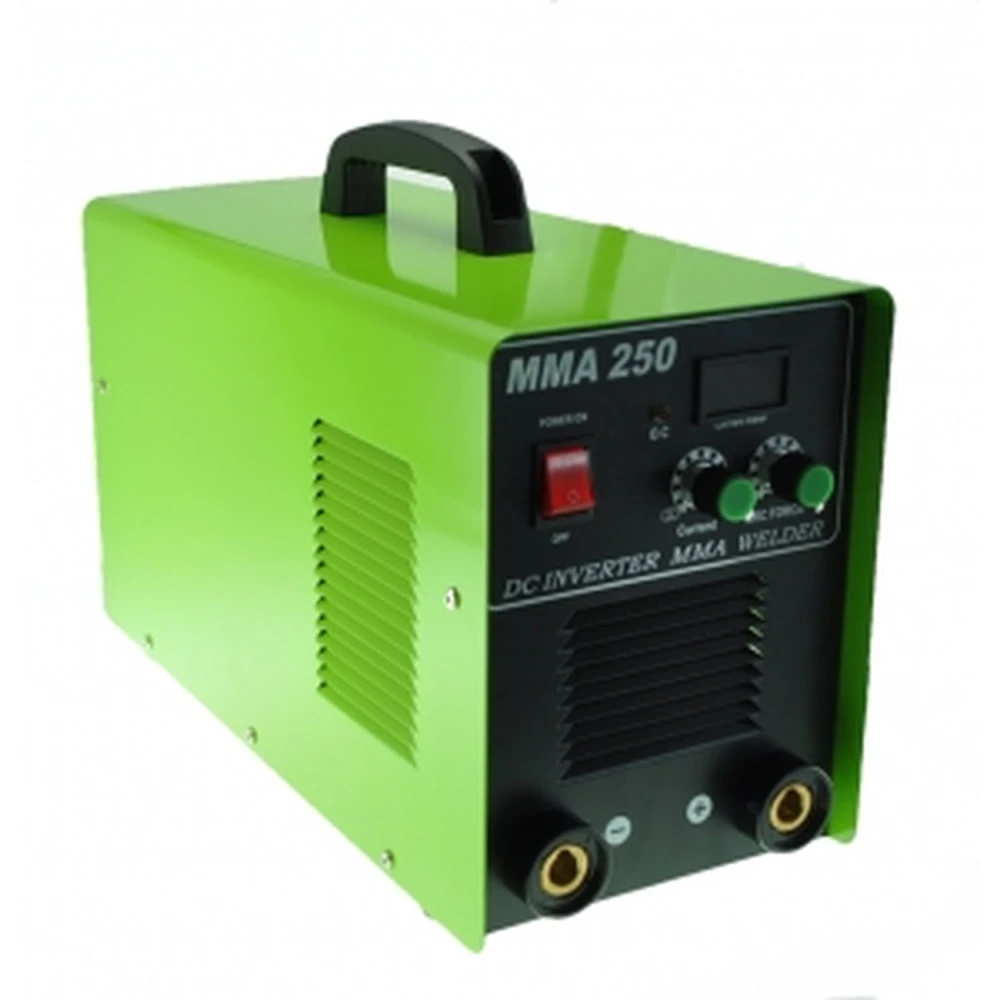 Maquina soldadora inverter MMA-250 DC ARC para soldadura profesional
