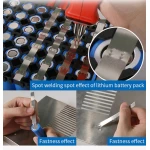 Maquina soldadura de puntos Sunkko 709AD+ 220V con soldador para batería de litio 18650