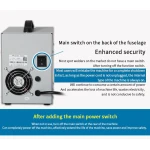 Maquina soldadura de puntos Sunkko 709AD+ 220V con soldador para batería de litio 18650