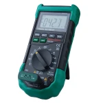 Mastech MS8268 multimetro digital autorango con pantalla LCD retroiluminada