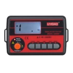 Medidor de aislamiento Uyigao UA60B+ CAT III 1000 V para resistencias hasta 2000 MΩ