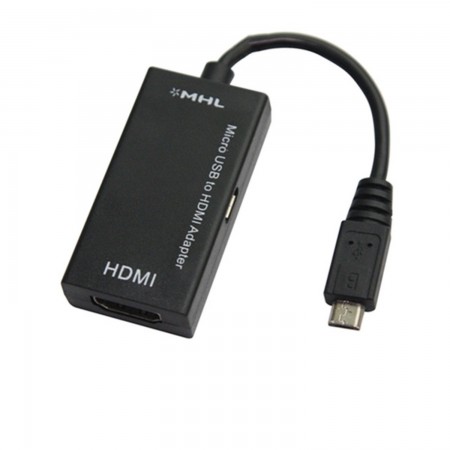 MHL Micro USB to HDMI TV-OUT AV Cable Cord Output TV Television Screen Display Monitor FO ADAPTERS  3.00 euro - satkit