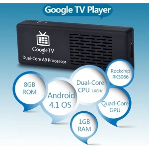 Mini PC MK808 Android Dual-Core 4.1.1 con 1GB RAM y 8GB ROM Wi-Fi HDMI