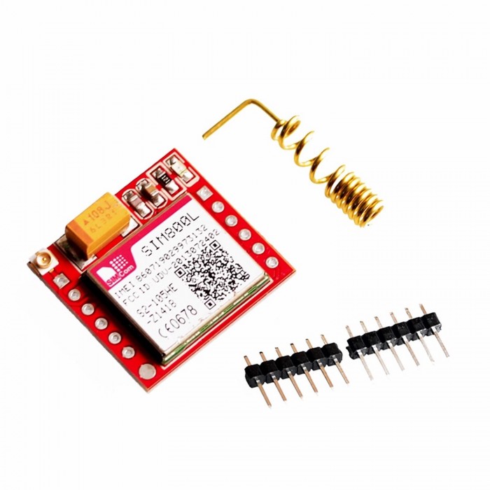 MINI SIM800L GPRS GSM Module PCB Antenna SIM Board für MCU Arduino 