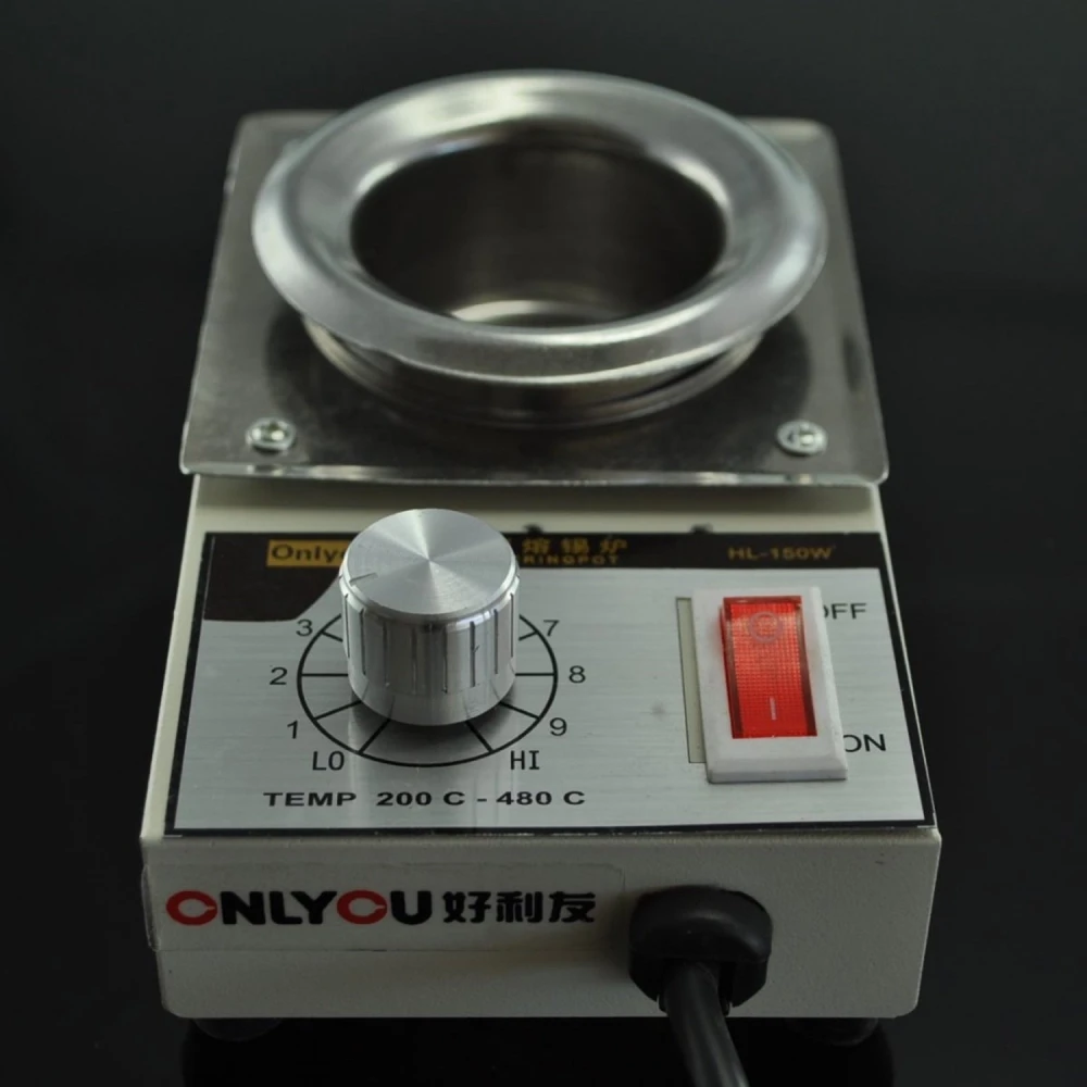 Mini Solder Pot 150w para soldadura sin plomo con capacidad de 0.5kg