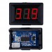 Digital Mini Voltmeter red 3,5V - 30V LED battery voltage indicator
