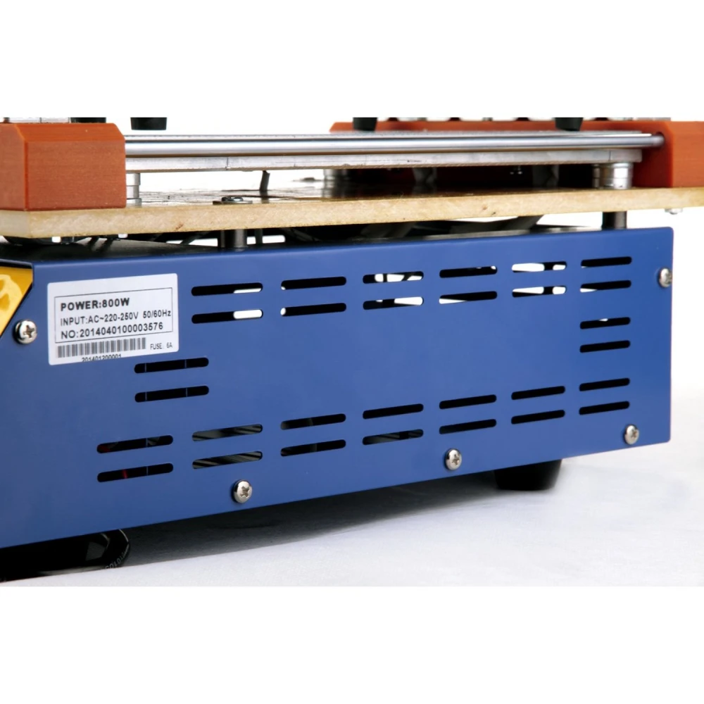 Vista frontal de la estación separadora Mlink Lcd2 con control digital de temperatura