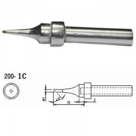 Mlink S4 MOD 200-1C REPLACEMENT SOLDERING IRON TIPS Soldering iron tips Mlink 2.00 euro - satkit