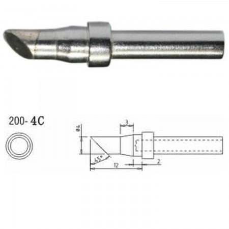 Mlink S4 MOD 200-4C Replacement soldering iron tips Soldering iron tips Mlink 2.00 euro - satkit