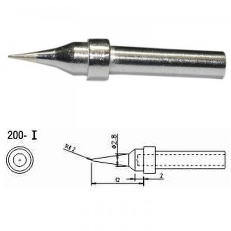 Mlink S4 MOD 200-I Replacement soldering iron tips Soldering iron tips Mlink 2.00 euro - satkit