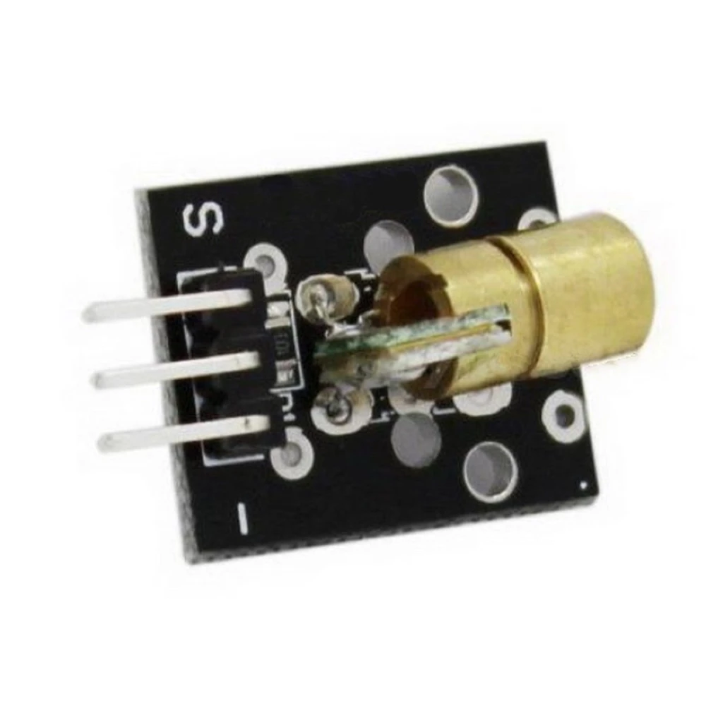 Módulo transmisor laser 5V rojo 650 nm 5mW 6mm para Arduino