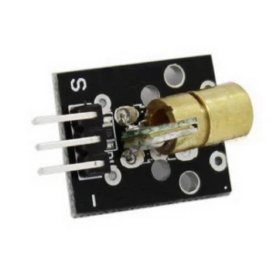 Módulo transmisor laser 5V rojo 650 nm 5mW 6mm para Arduino