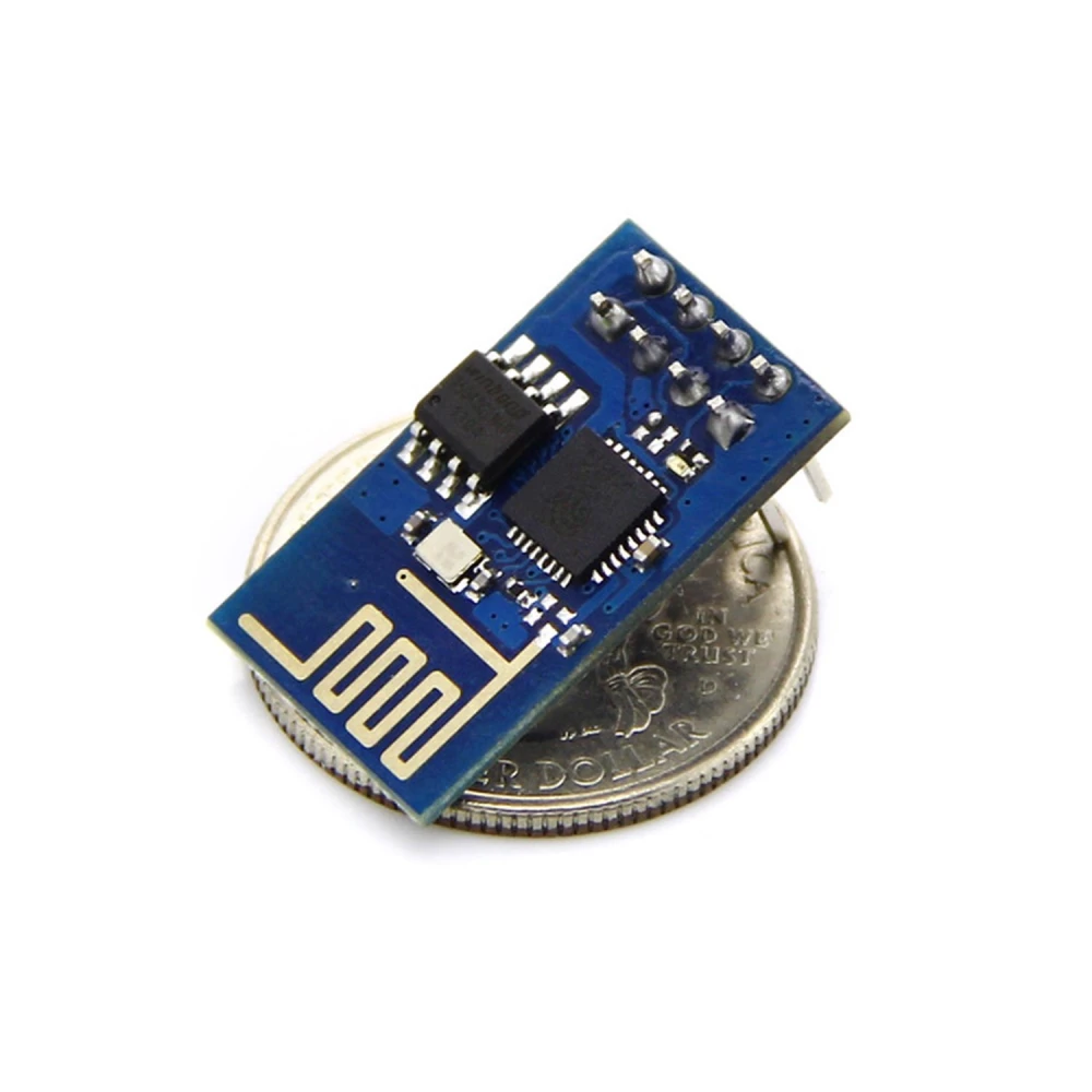 Detalle del módulo inalámbrico ESP8266 compatible con Arduino