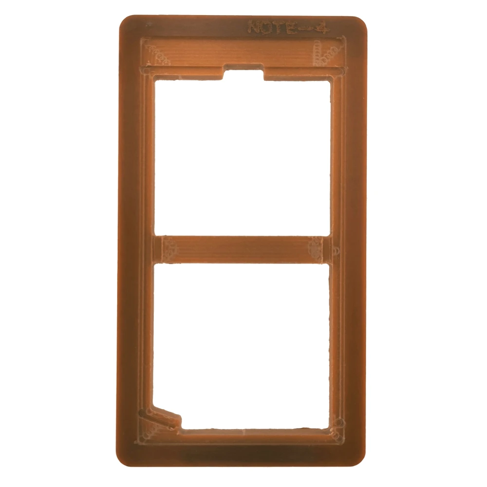 Molde reparación LCD Samsung Galaxy Note 4 para encolado y colocación precisa