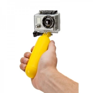 Monopod flotante acuático amarillo para GoPro 1/2/3 y SJ4000