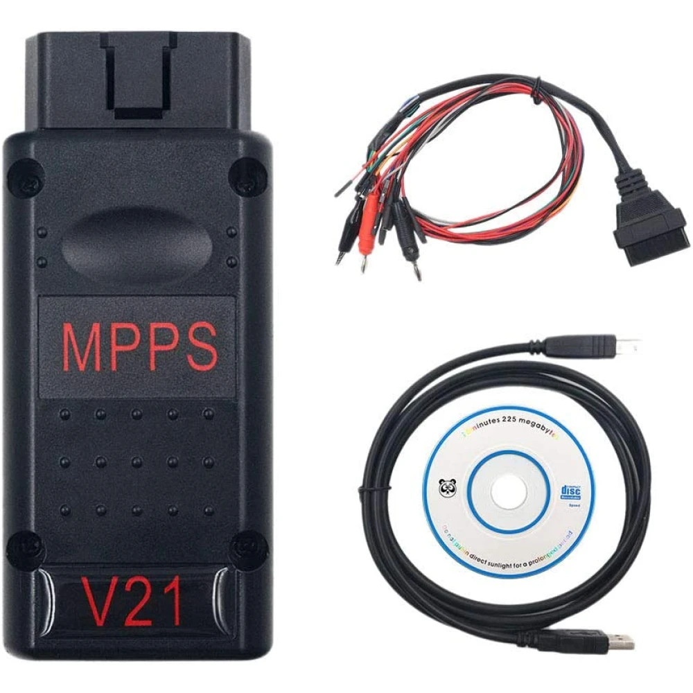 Mpps V21 ECU herramienta de ajuste de chips Main + Tricore + Multiboot con cable