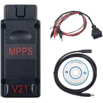 Mpps V21 ECU herramienta de ajuste de chips Main + Tricore + Multiboot con cable
