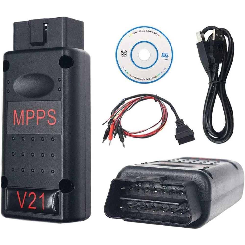 Mpps V21 herramienta mostrando compatibilidad con ECUs Marelli y Bosch