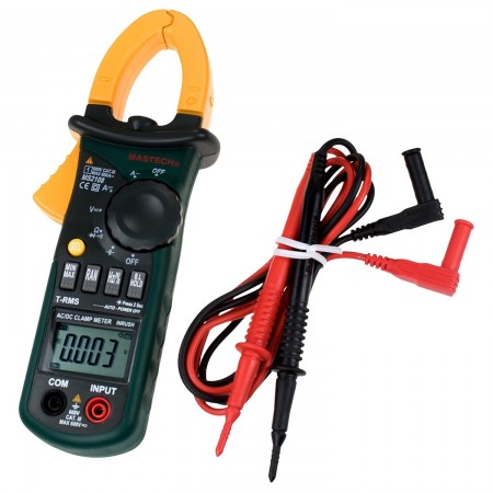 MS2108AA 4000 AC DC Current Clamp Meter backlight Frq Cap CATIII true rms Clamp meters Mastech 41.00 euro - satkit