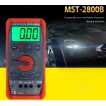 MST-2800B Multímetro Digital Inteligente con Pantalla LCD Grande para Automoción