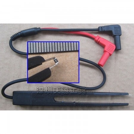 Multimeter cable with  clips for smd Electronic equipment  7.00 euro - satkit