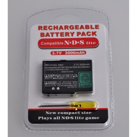 NDS Lite Rechargeable Li-ion Battery REPAIR PARTS NDS LITE  2.00 euro - satkit