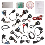 New Full Version Carprog V10.05 con 21 adaptadores completos para coches