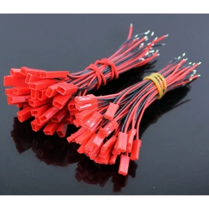 Pack 20 conectores JST con cable (10 hembra + 10 macho) para drones y RC