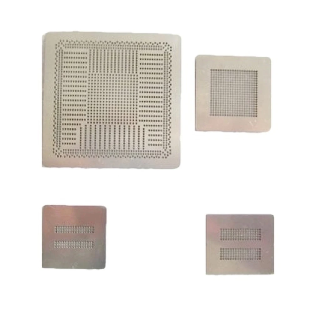 Pack 4 Stencils para PS4 Calor Directo: Plantillas Precisas para Reparación