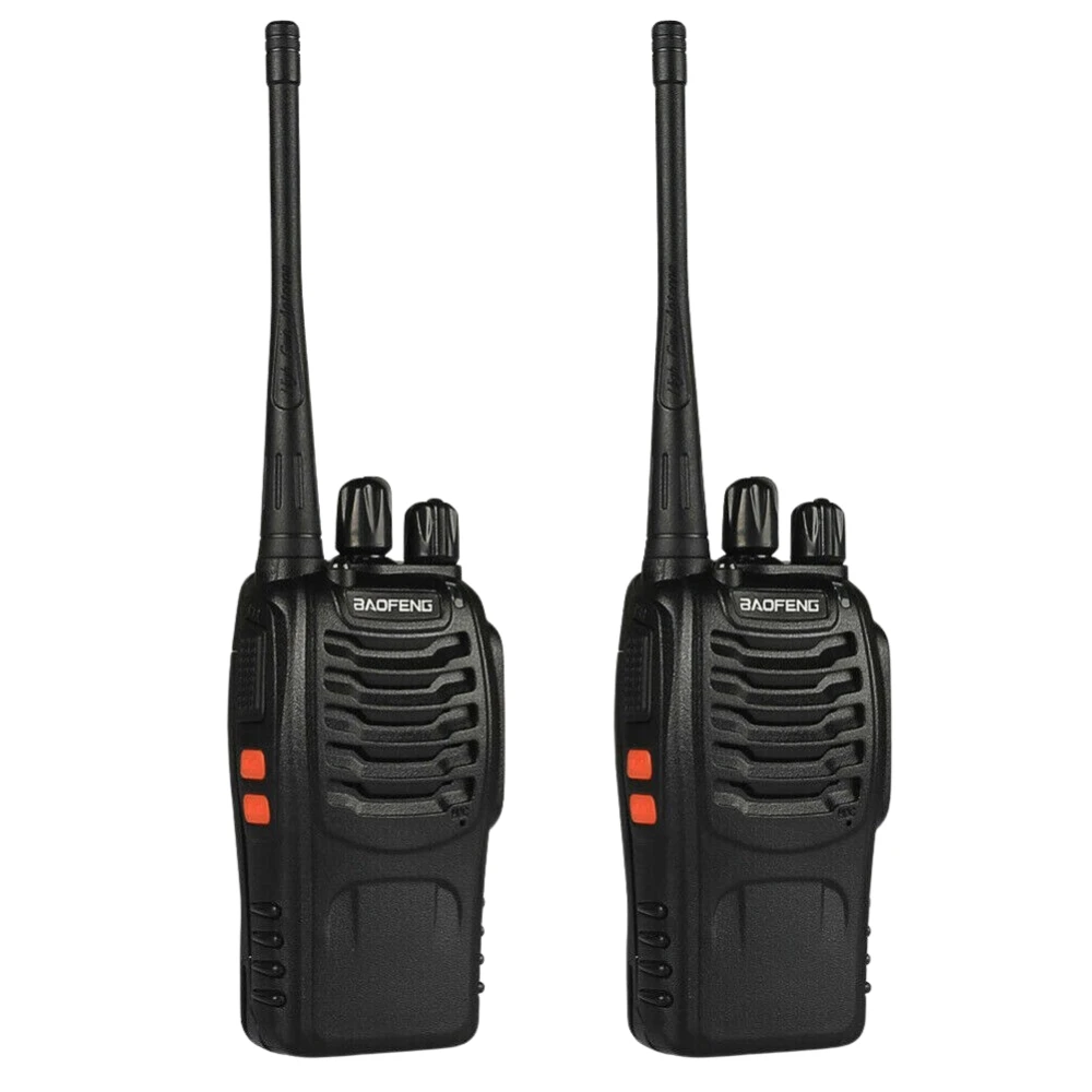 Pack de 2 Walkie Talkie Baofeng BF-888S Dual Banda UHF 5W con Auricular