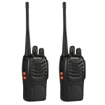 Pack de 2 Walkie Talkie Baofeng BF-888S Dual Banda UHF 5W con Auricular