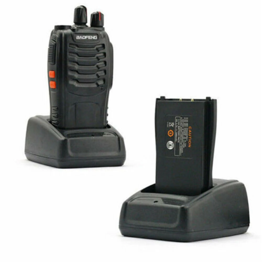 Pack de 2 Walkie Talkie Baofeng BF-888S Dual Banda UHF 5W con Auricular