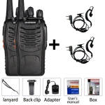 Pack de 2 Walkie Talkie Baofeng BF-888S Dual Banda UHF 5W con Auricular