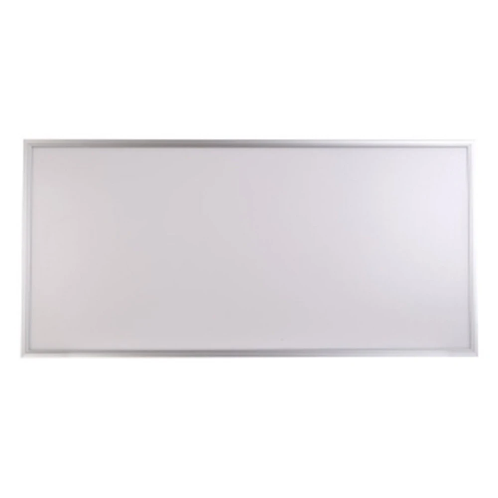 Panel LED 120x60 4500k Slim 88W 7900lm con Marco Plata y Luz Blanco Neutro