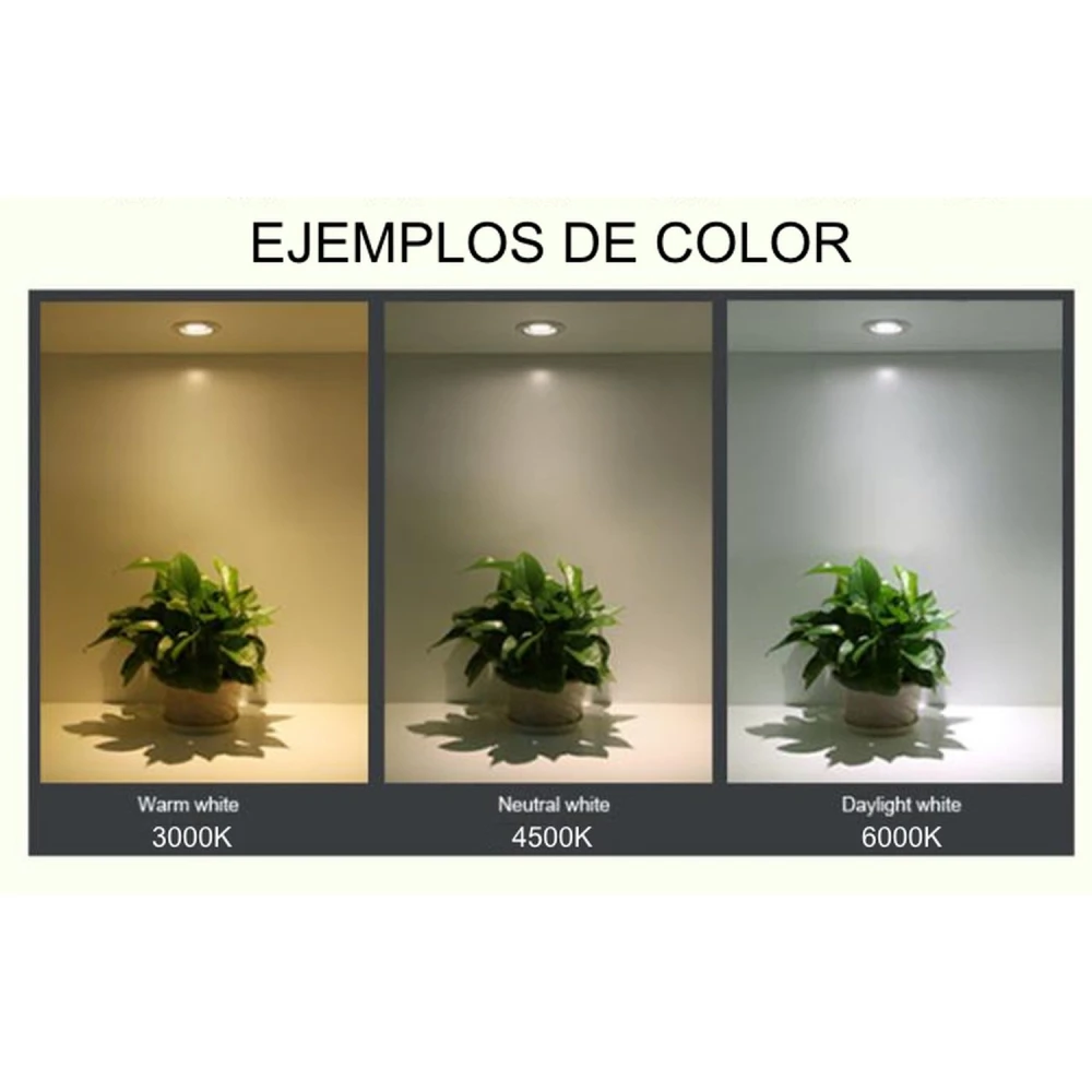 Panel LED Slim 120x30cm 48W 4500lm marco plata en ambiente de oficina iluminado
