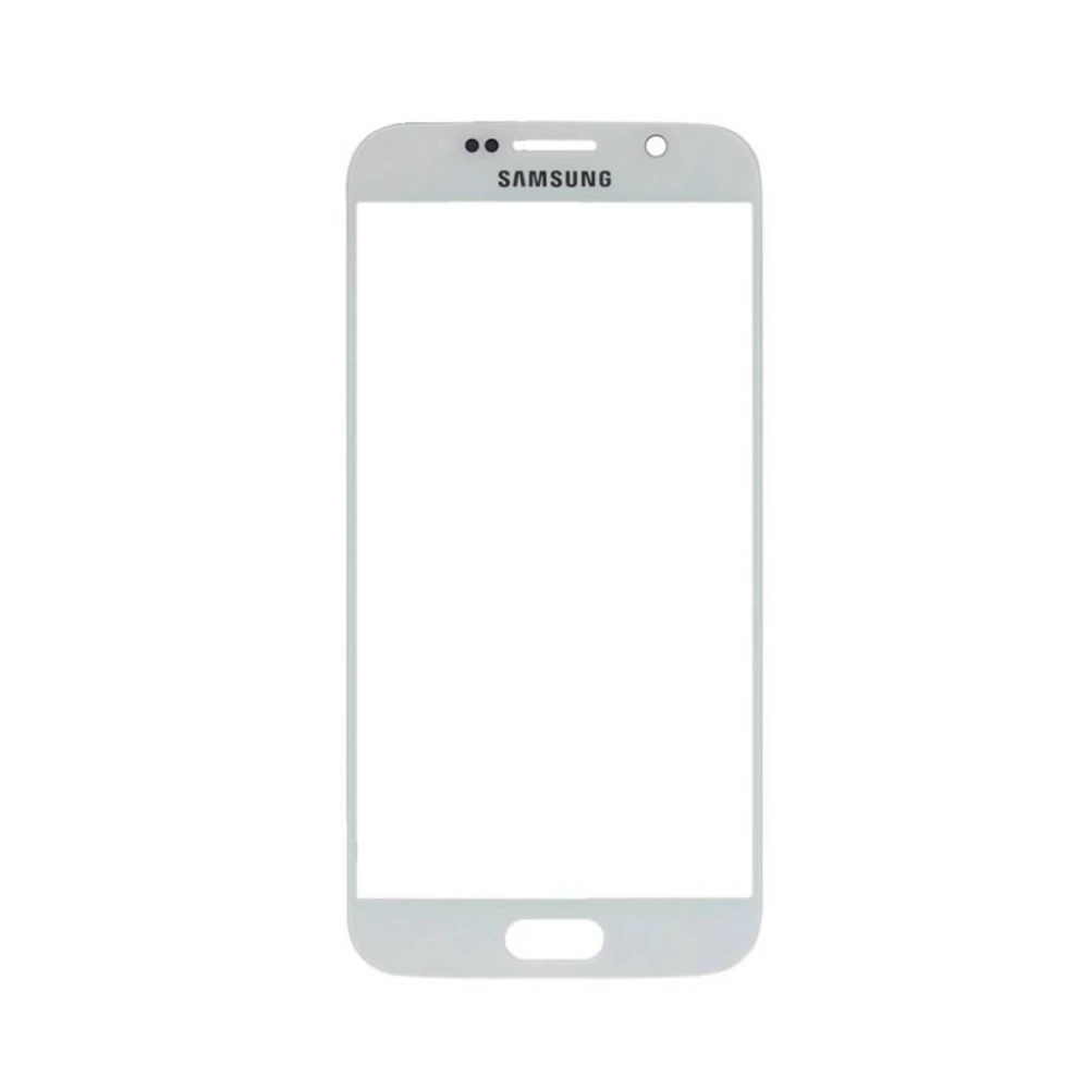 Pantalla de Cristal Samsung Galaxy S6 Blanco - Repuesto de Calidad