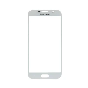 Pantalla de Cristal Samsung Galaxy S6 Blanco - Repuesto de Calidad