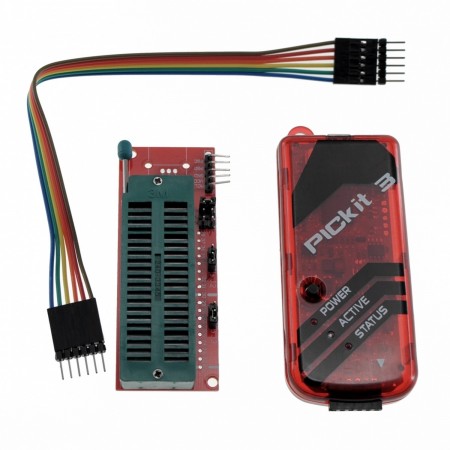 Programador compatible  con pickit 3.5 USB para Microcontroladores de Microchip PROGRAMADORES IC  24.00 euro - satkit